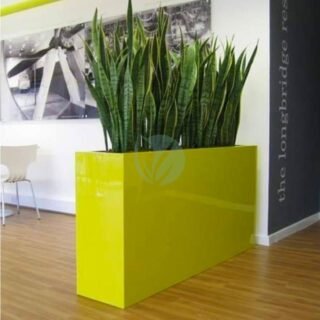 Jardinière en bois H60cm L100cm P40cm – Image 4